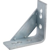 Knotendreieck 40 / 5, 4-Loch Zink-Nickel